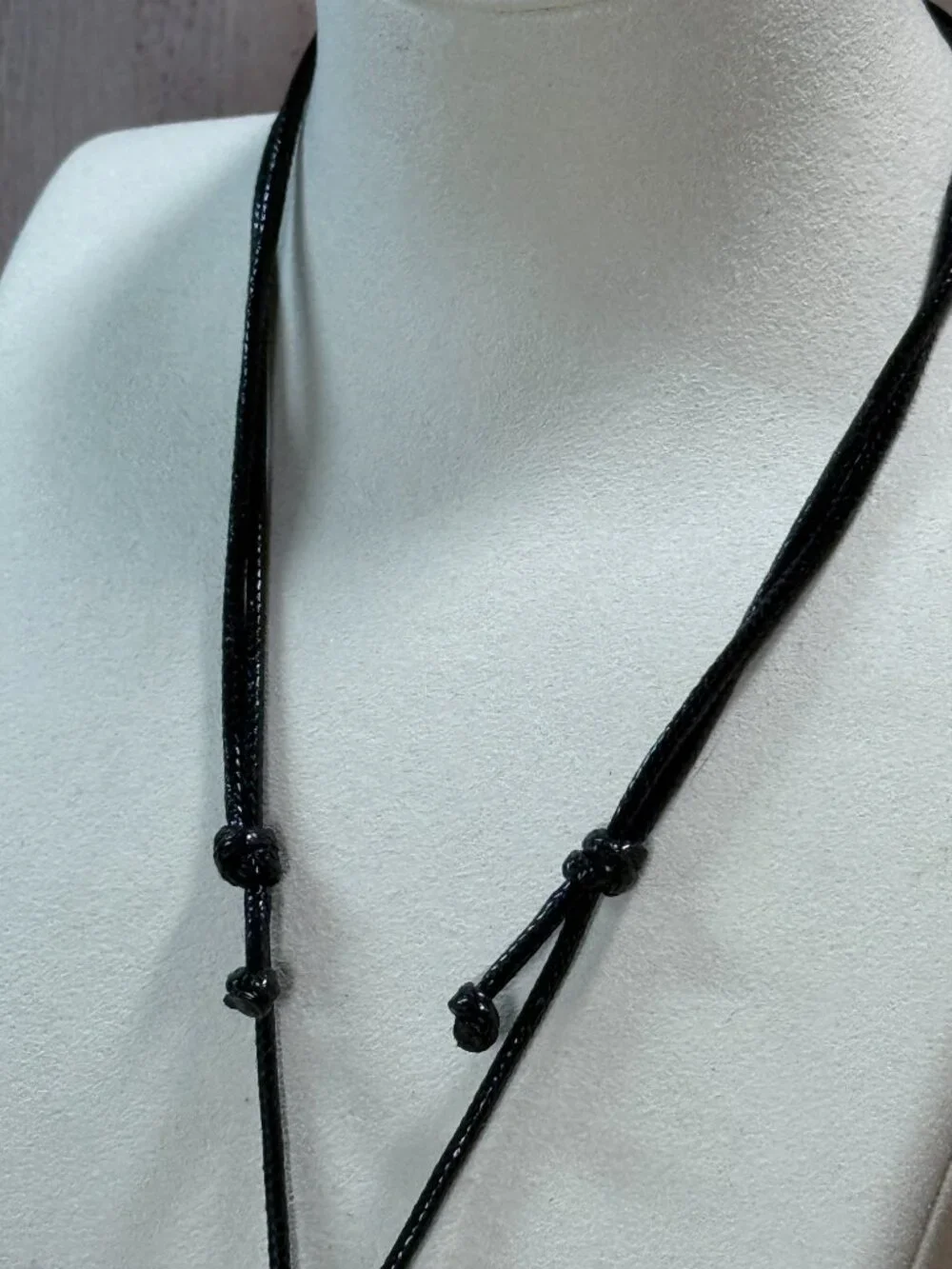Rose Gold Stainless Steel Wolf Tooth Necklace Adjustable
